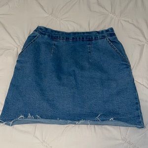 denim skirt